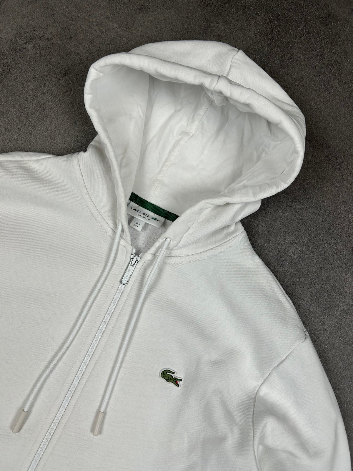 Lacoste Zip Hoodie (L)