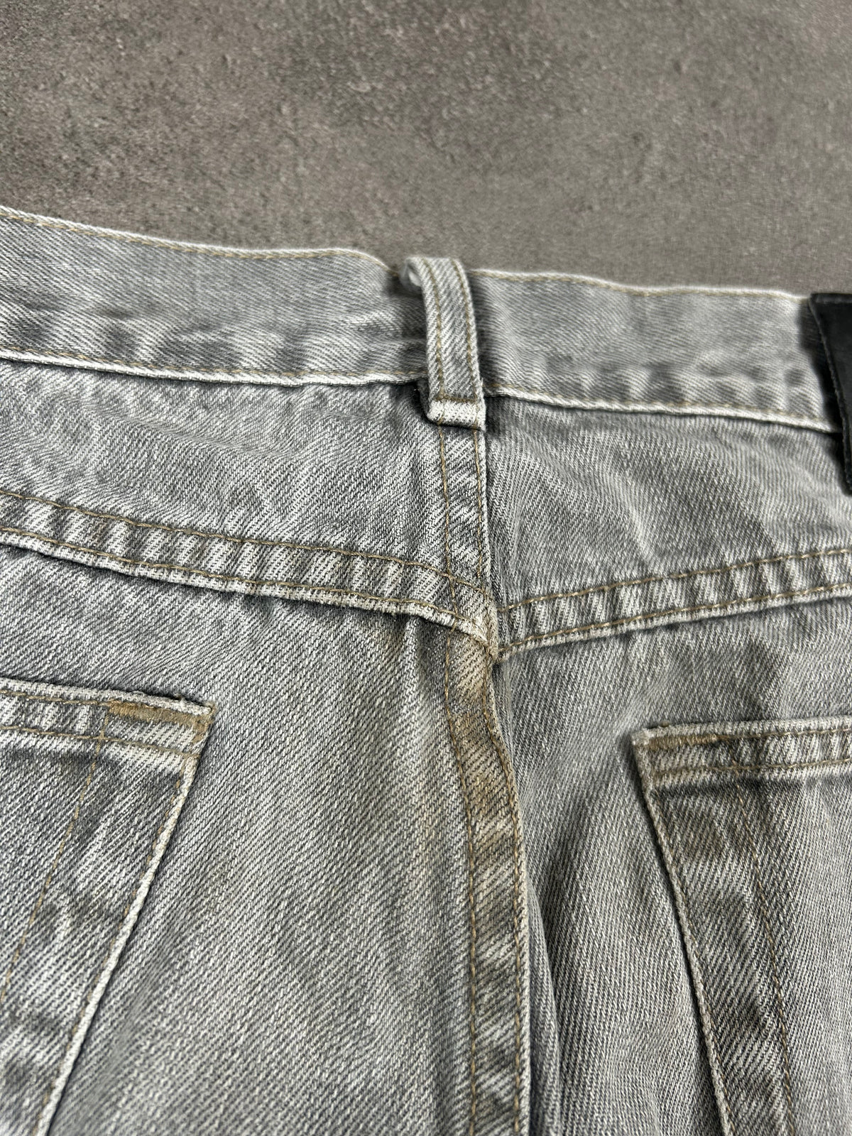 Ysl Designer Jeans Straight (L)
