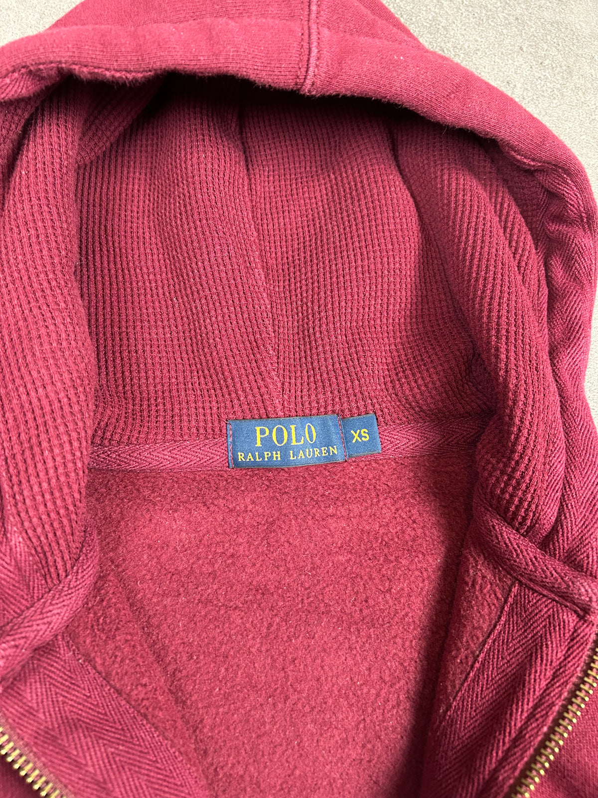 Ralph Lauren Zipper Bordeaux (Xs)