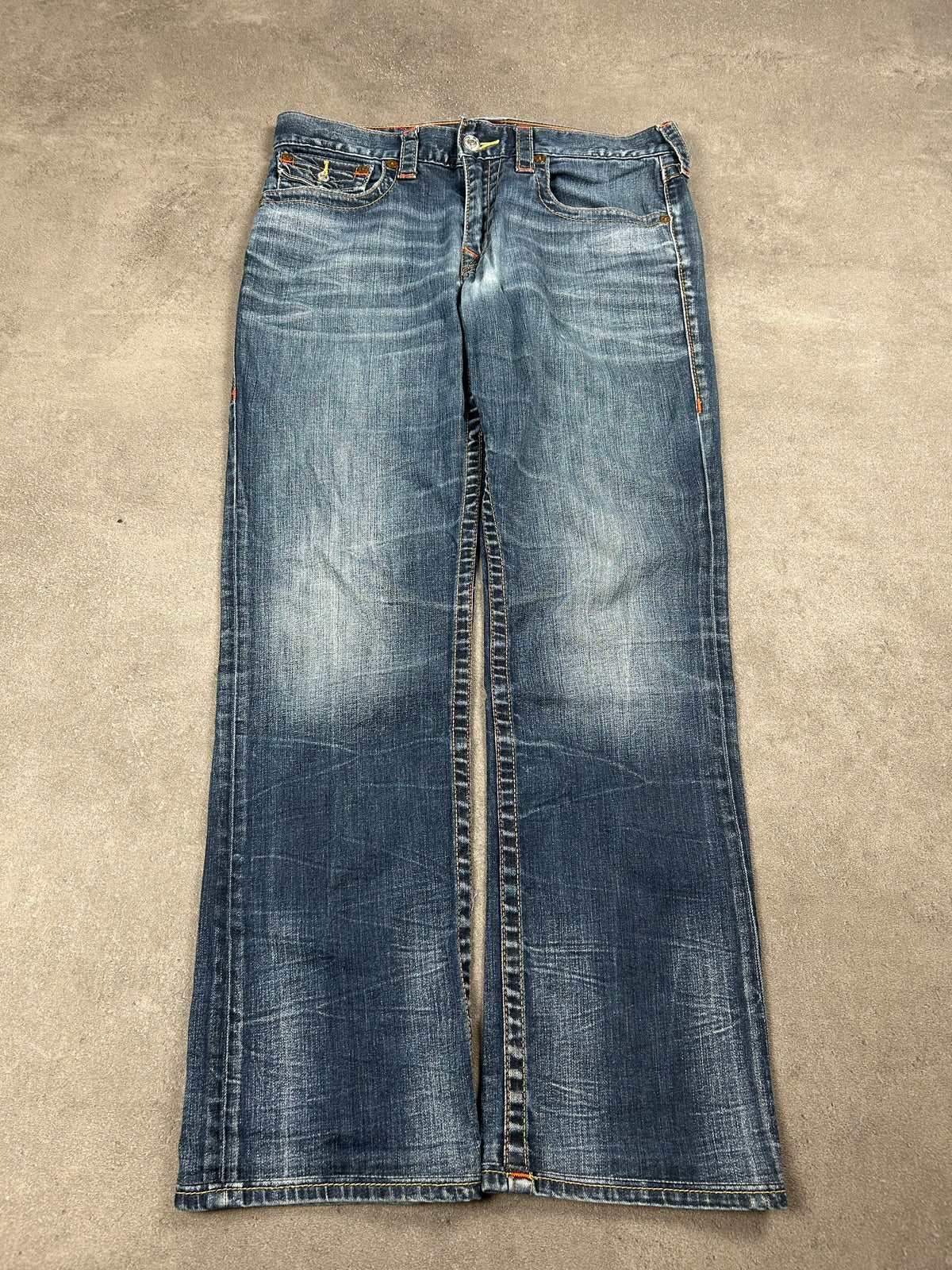 True Religion Relaxed Straight Jeans (M)