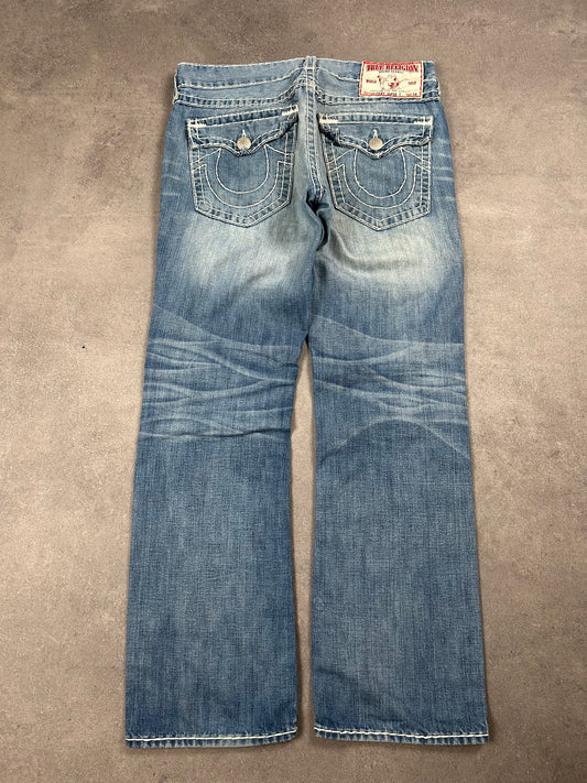 True Religion Relaxed Straight Jeans (XL)
