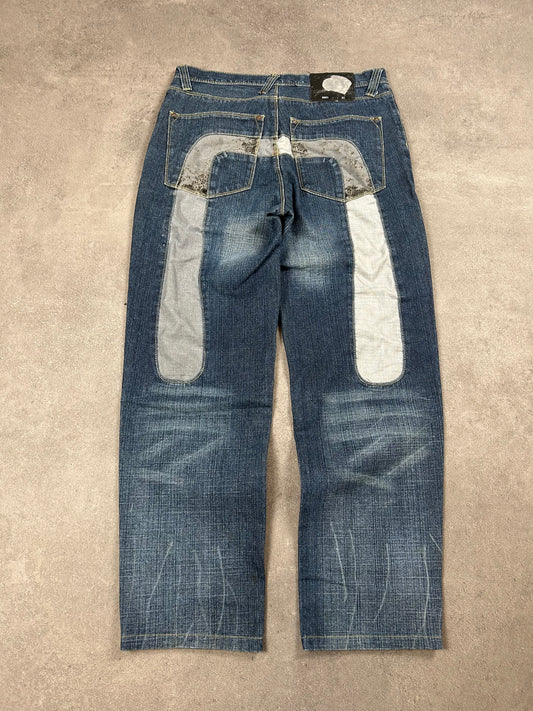 Evisu Relaxed Straight Jeans (S)