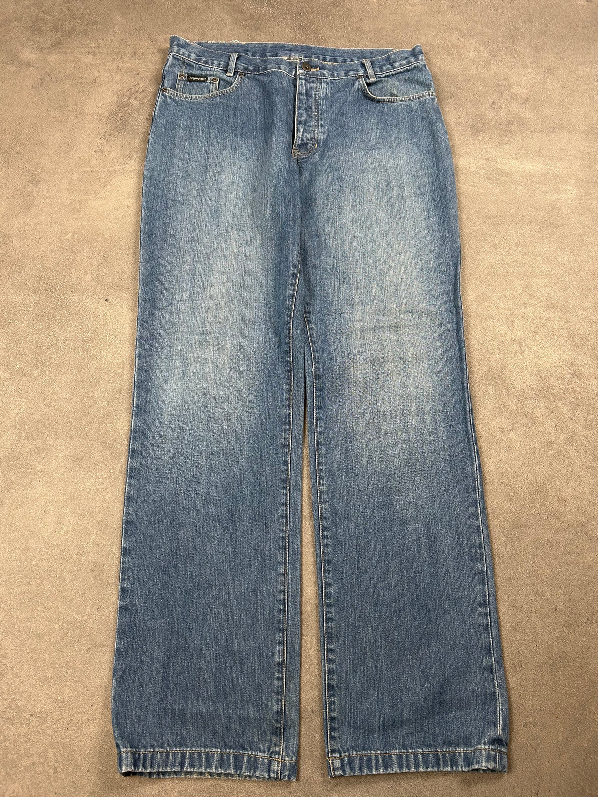 Ysl Designer Jeans Straight (L)