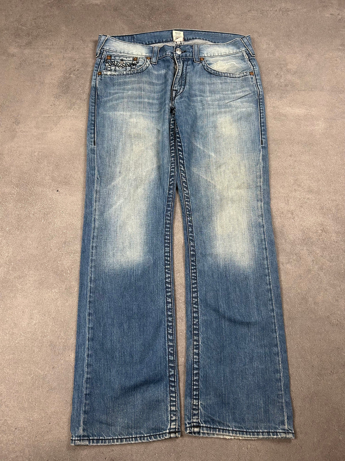 True Religion Relaxed Straight Jeans (L)