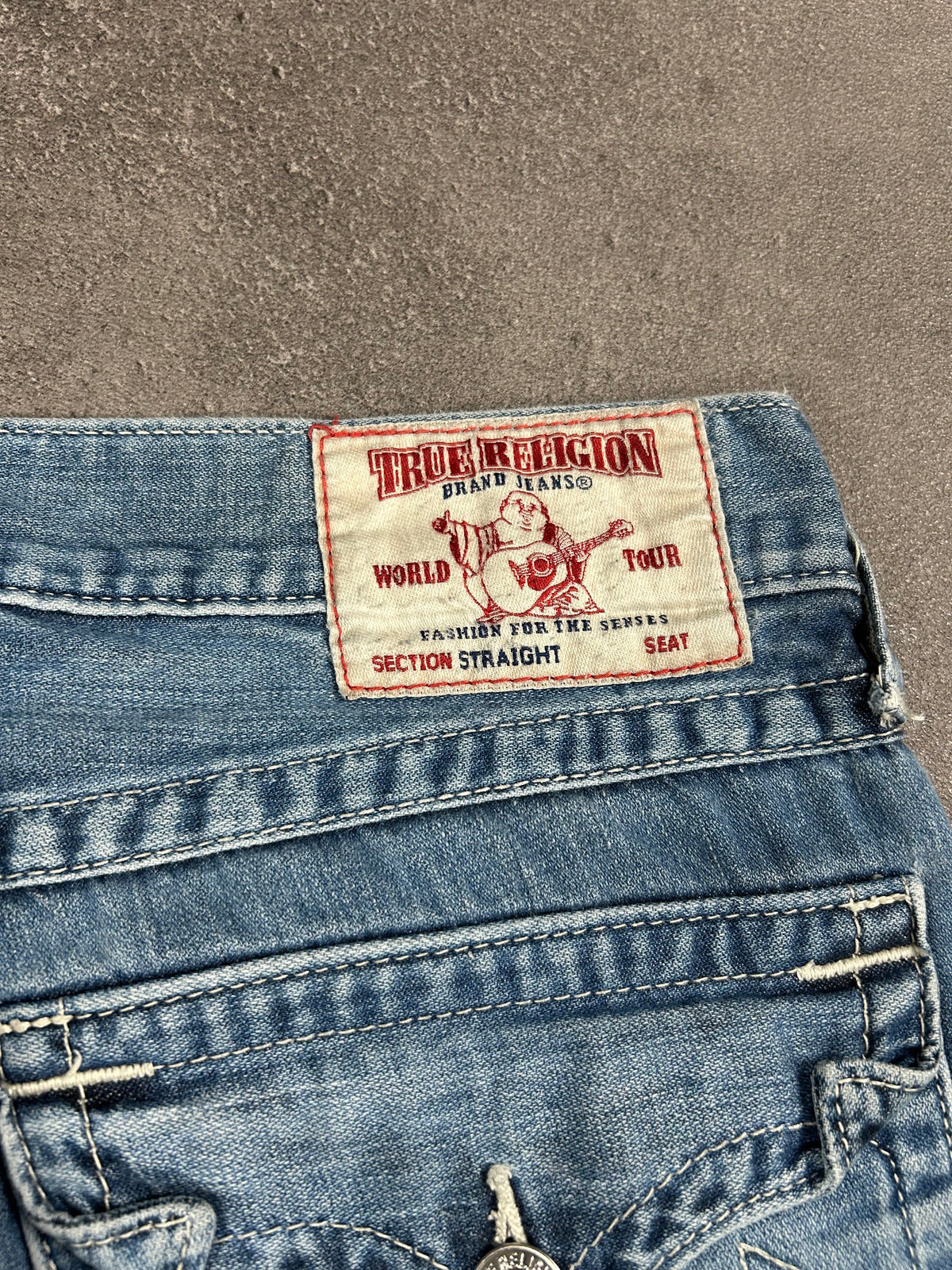 True Religion straight Washed Jeans (L)