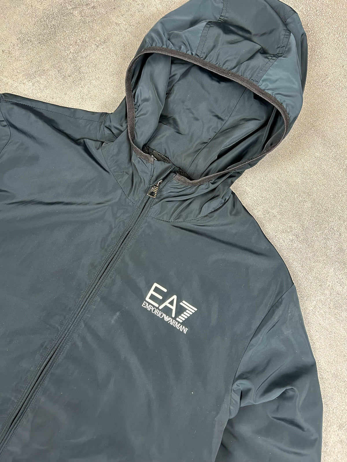 Ea7 Windbreaker schwarz (M)