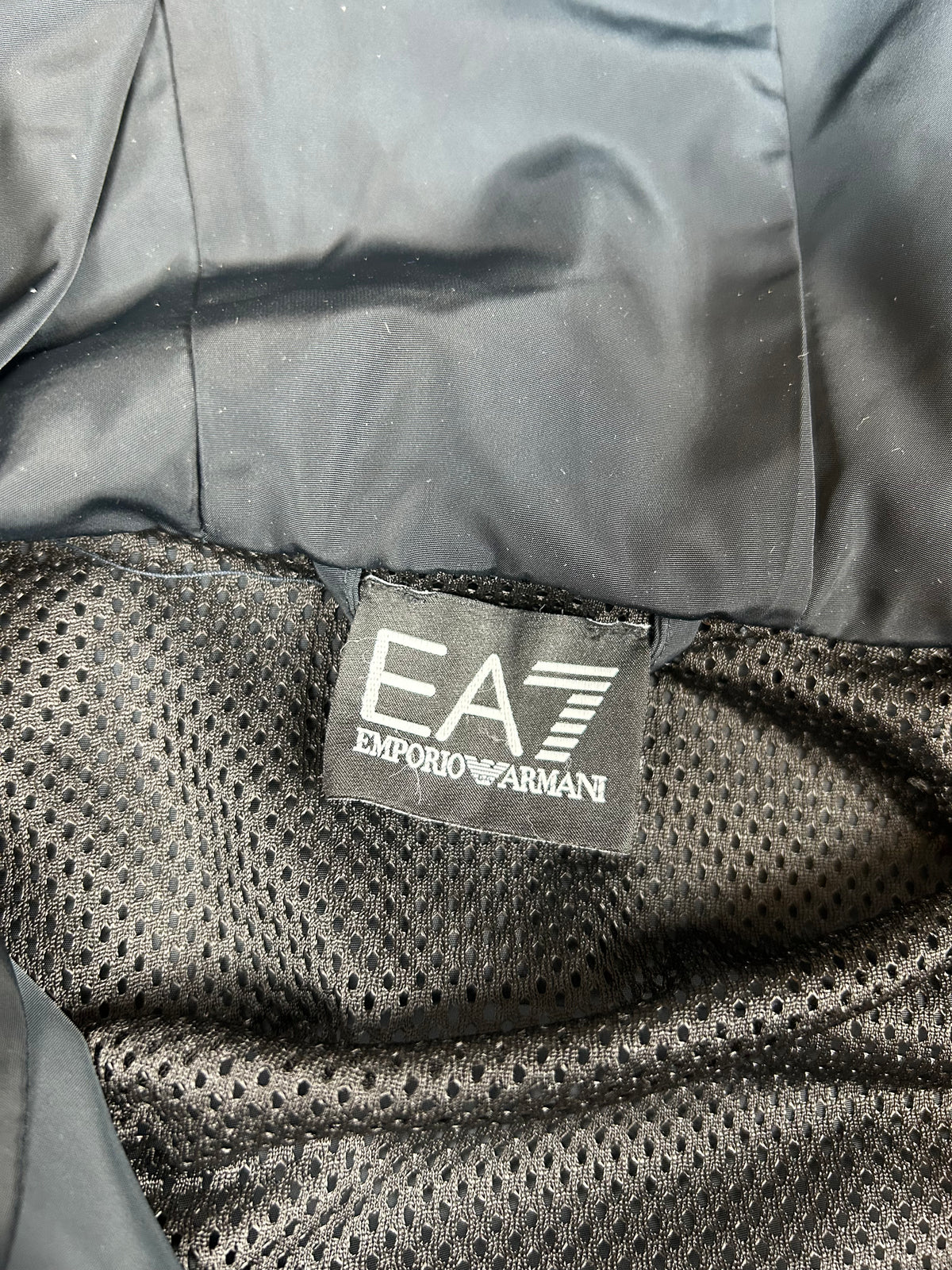 Ea7 Windbreaker schwarz (M)